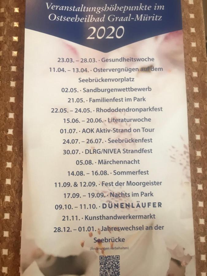 Ferienwohnung Zweisamkeit Граал-Мюриц Екстериор снимка